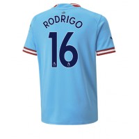 Manchester City Rodri Hernandez #16 Fotballklær Hjemmedrakt 2022-23 Kortermet